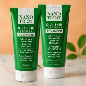 Nanotreat Oily Skin Cleanser Offer 1+1 Free