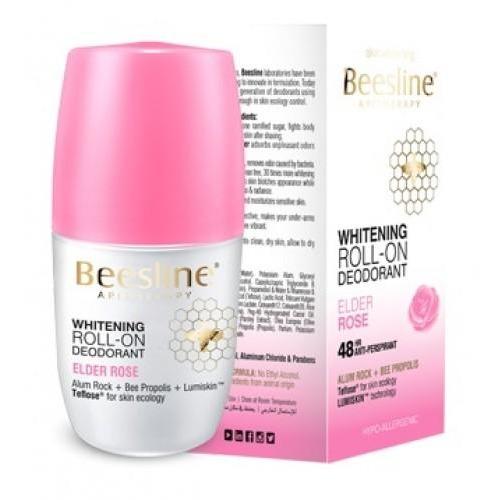 Beesline Natural Whitening Roll-On Deodorant - Scent: Elder Rose