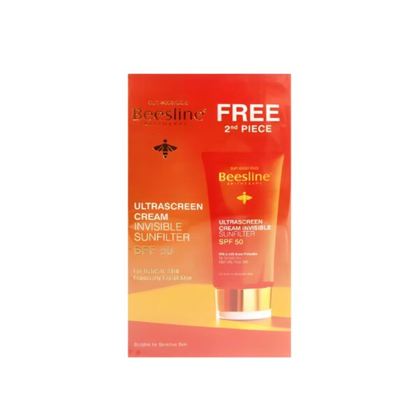 Beesline Ultrascreen Cream Invisible Sunfilter SPF50 2 Piece