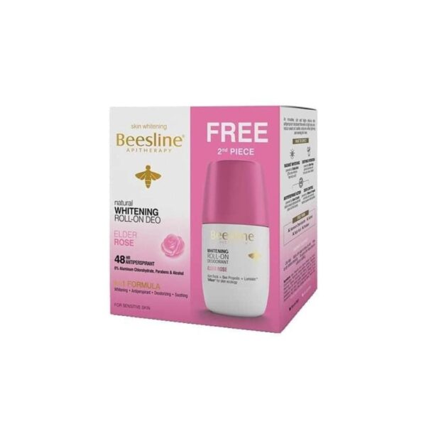 Beesline® Whitening Roll On Deodorant - Elder Rose X2 Promo pack