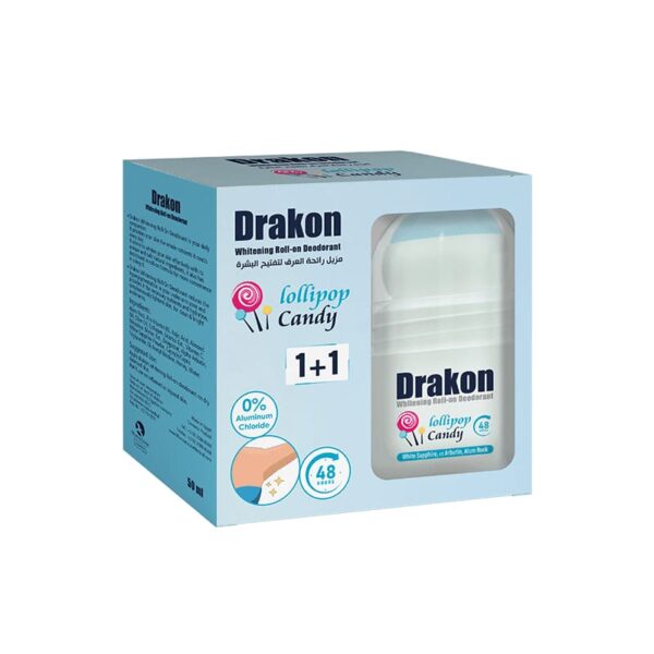 رول تبييض Drakon® Promopack - حلوى مصاصة 1+1 مجانًا