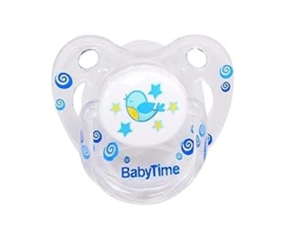 SILICONE ROUND SOOTHER CANDY WITH CAP NO:3