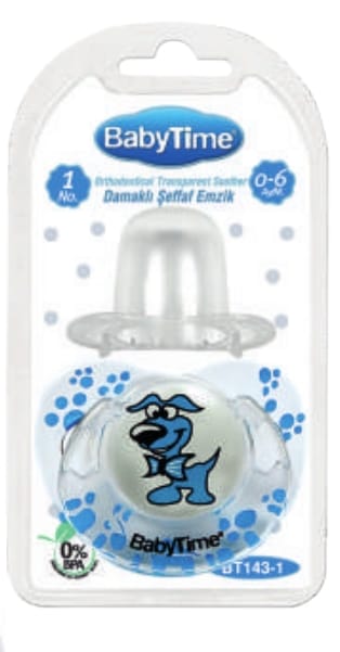 SILICONE ORT.PAT SOOTHER  NO:1