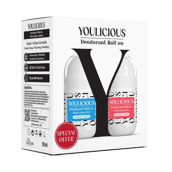 يوليشيوس رول اون برومو (برائحة الفواكه المنعشة ولمسة طبيعية)