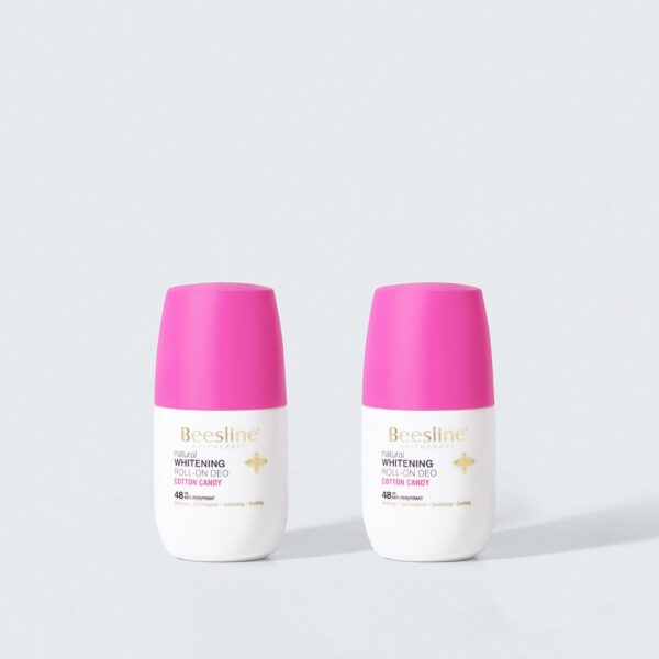 Beesline® Whitening Roll On Deodorant - Cotton Candy X2 PROMO PACK