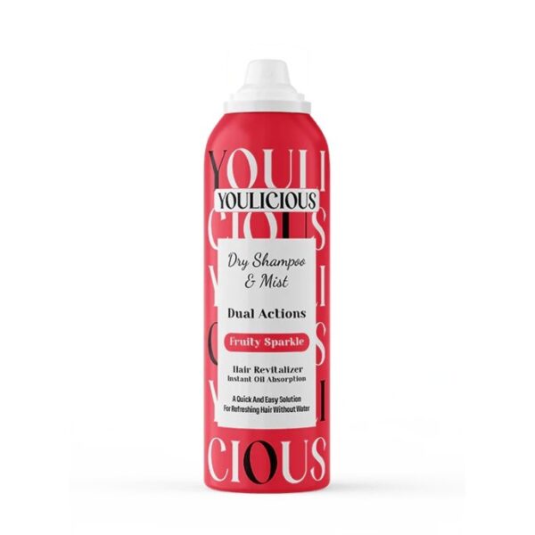 YOULICIOUS DRY SHAMPOO & MIST FRUITY SPARKLE