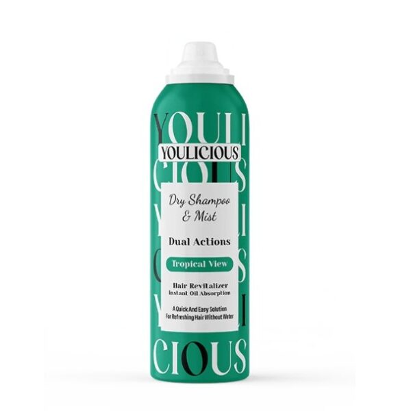 YOULICIOUS DRY SHAMPOO &MIST TROPICAL