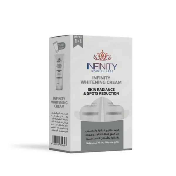 Infinity Sensitive skin Whitening Cream - Promopack 1+1