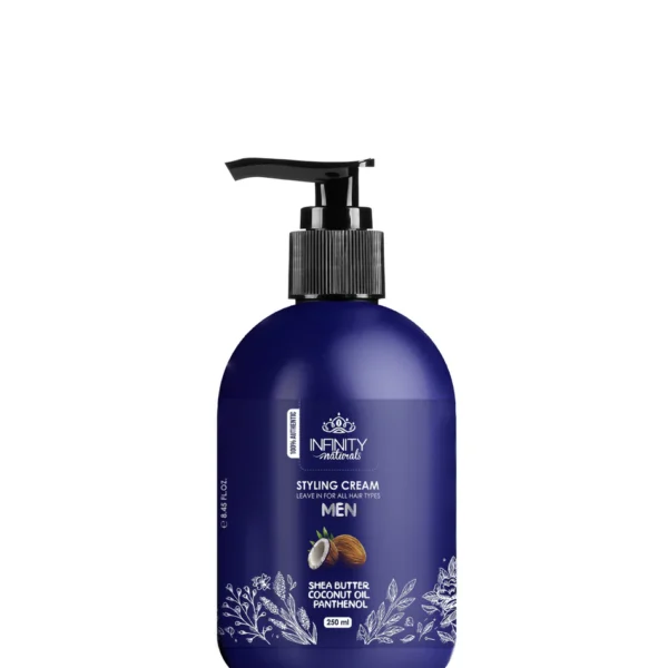 Infinity Naturals Styling Cream Leave in for all Hair Type for Men