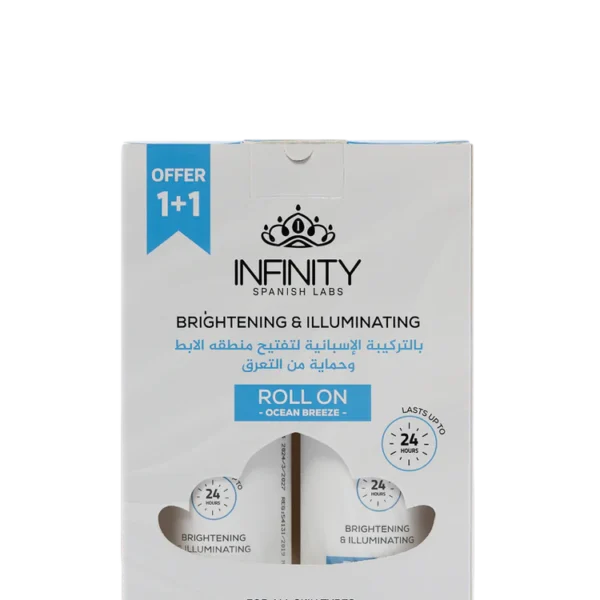 2 Items of Brightening & Illuminating Roll On - Ocean Breeze scent Promo Pack