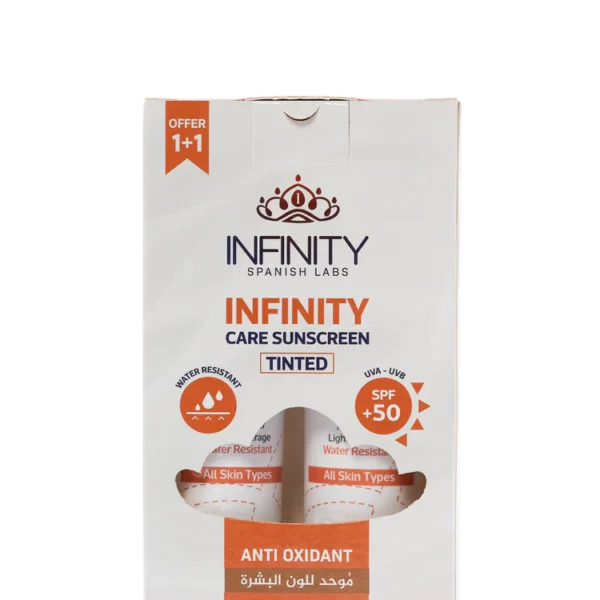 Infinity Care Sunscreen Tinted SPF50+ - Promopack