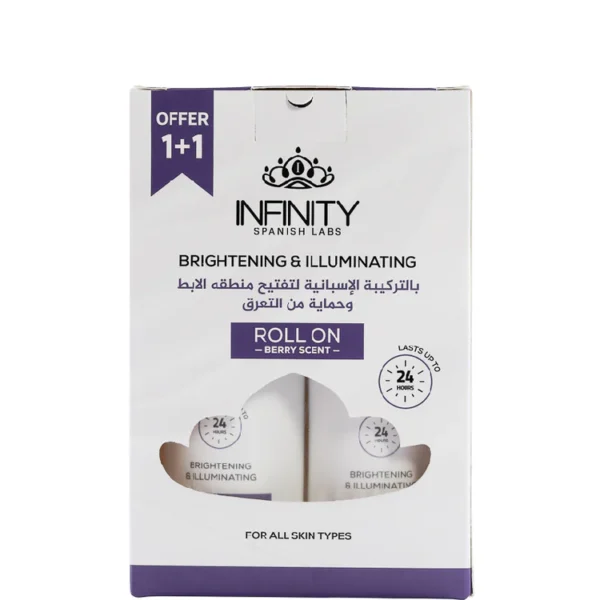 2 Items of Brightening & Illuminating Roll On - Berry scent Promo Pack