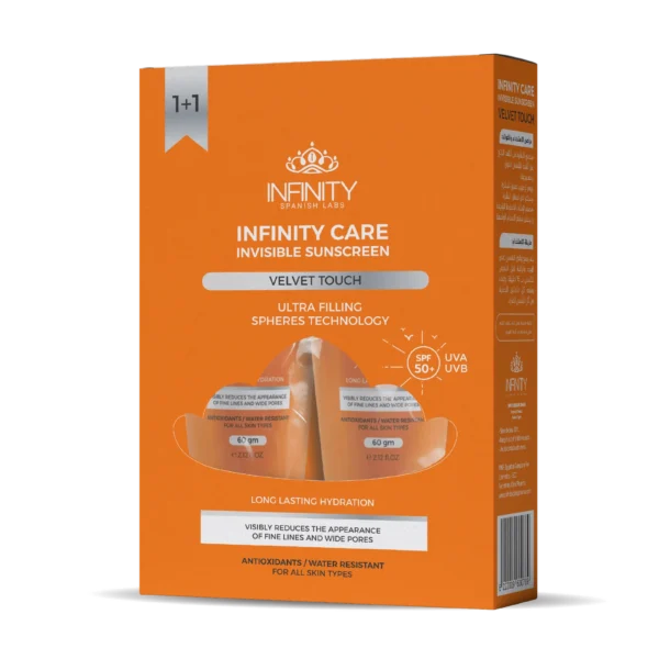 Infinity Care Invisible Velvet Touch SPF50+ (1+1)