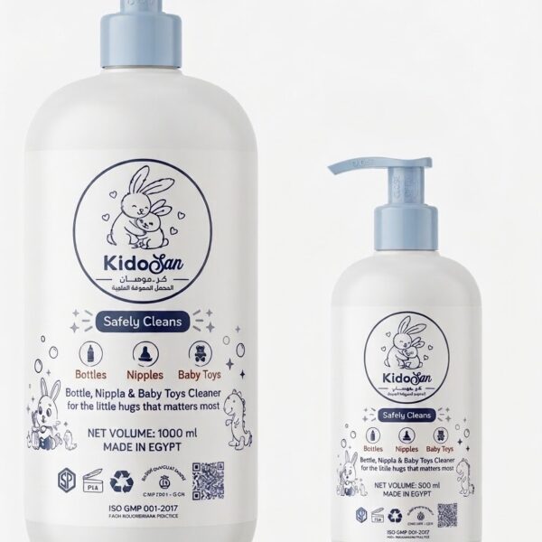 KidoSan Special Offer: Bottle, Nipple & Baby Toys Cleaner Bundle (1000ml + 500ml)