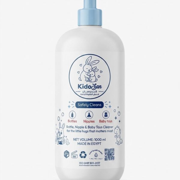 KidoSan Bottle, Nipple & Baby Toys Cleaner - 1000ml